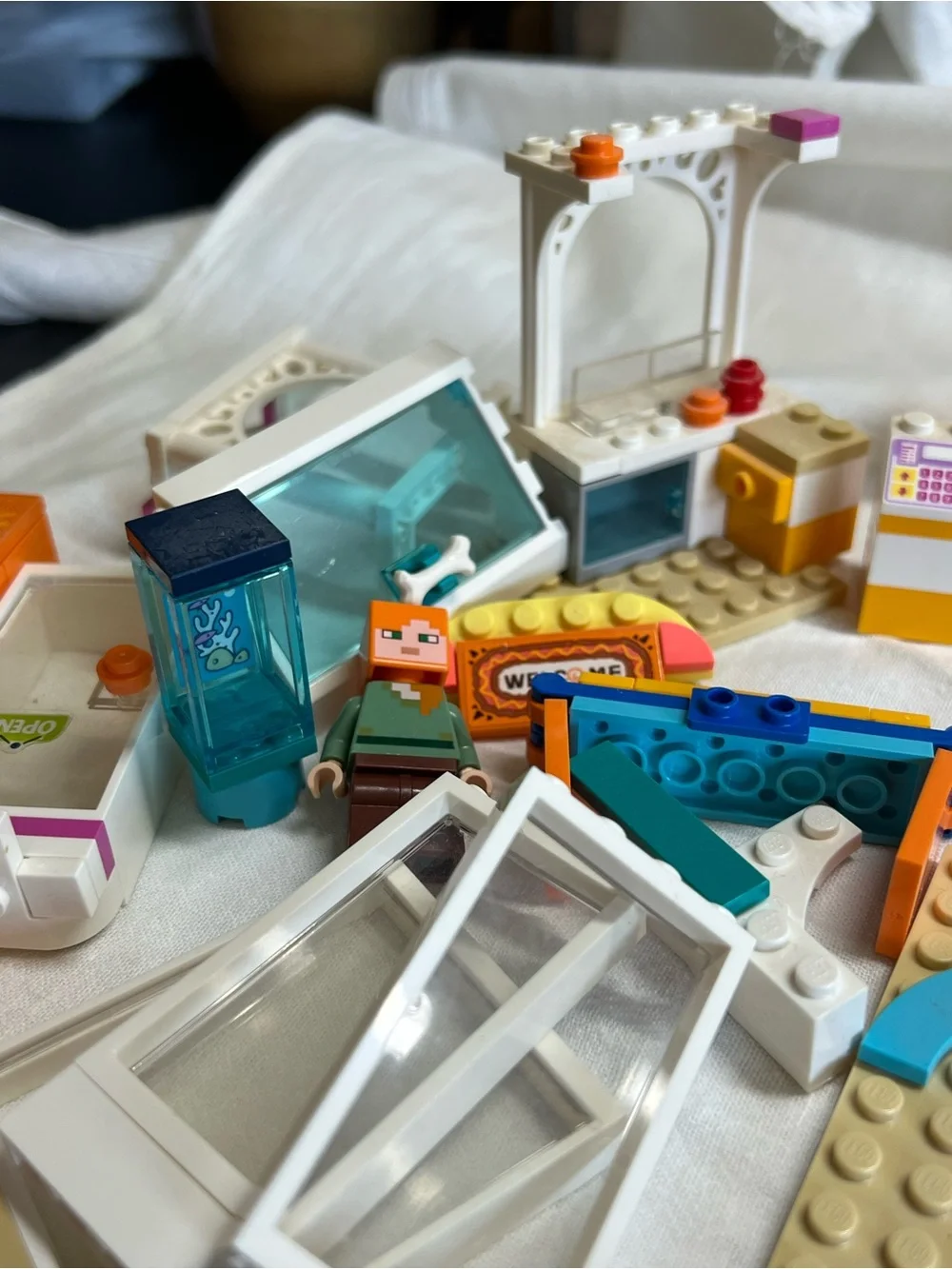 Lego and friends puppy Playground Plus Regular Playground Pieces
